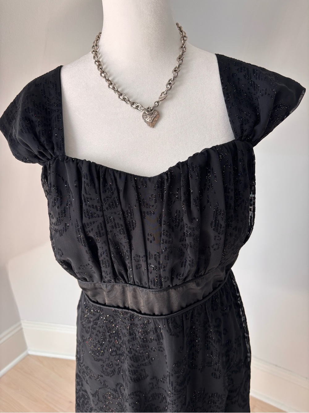 New Noir Black Babydoll Dress 🖤 - Picture 3 of 8